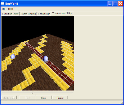 Painter bots competing