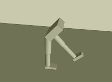 My own research on motor learning in physically simulated creatures