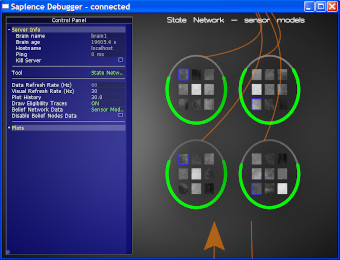 Probe with vision modality, zoomed into internal representations